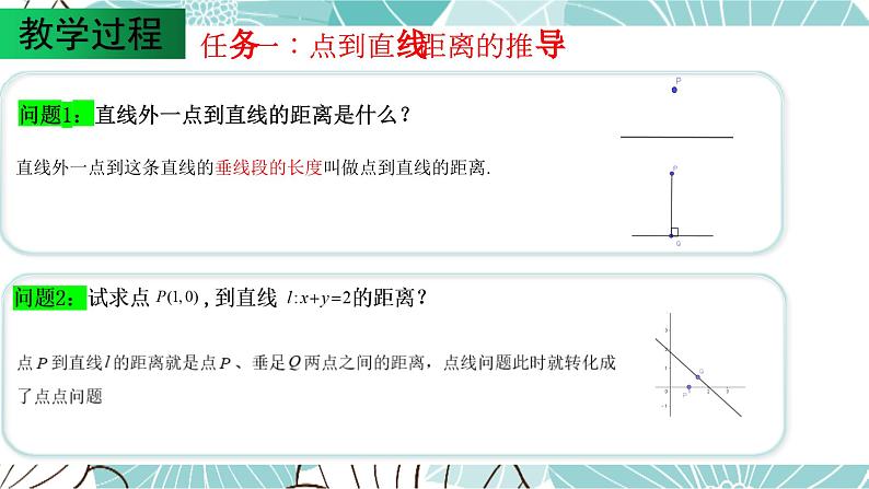 2.3.3点到直线的距离公式说课课件-高二上学期数学人教A版（2019）选择性必修第一册06