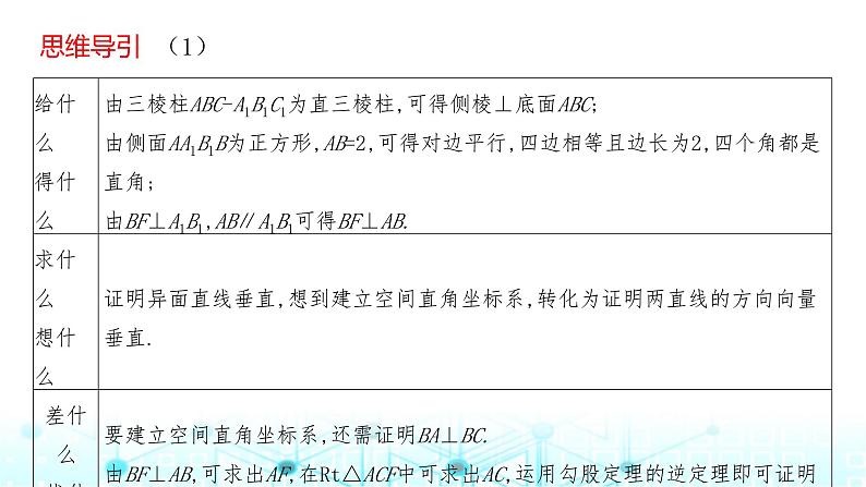 2024届人教A版高考数学一轮复习高考中立体几何解答题的提分策略课件104