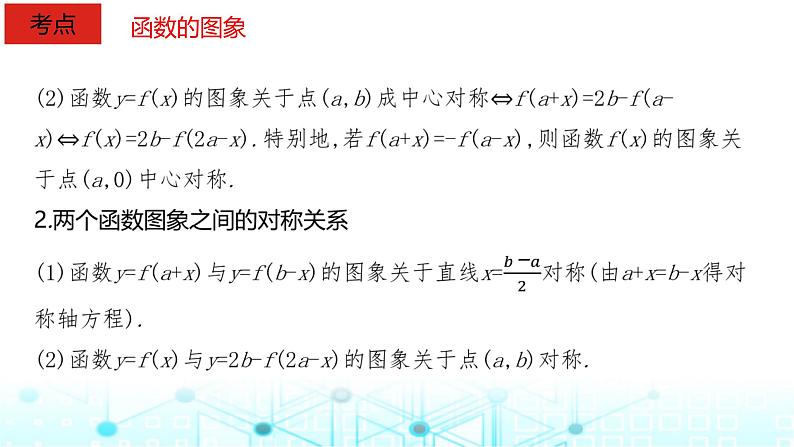 2024届人教A版高考数学一轮复习函数的图象课件第6页