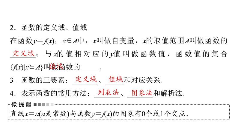 2024届人教A版高考数学一轮复习第2章函数第1节函数及其表示课件第5页