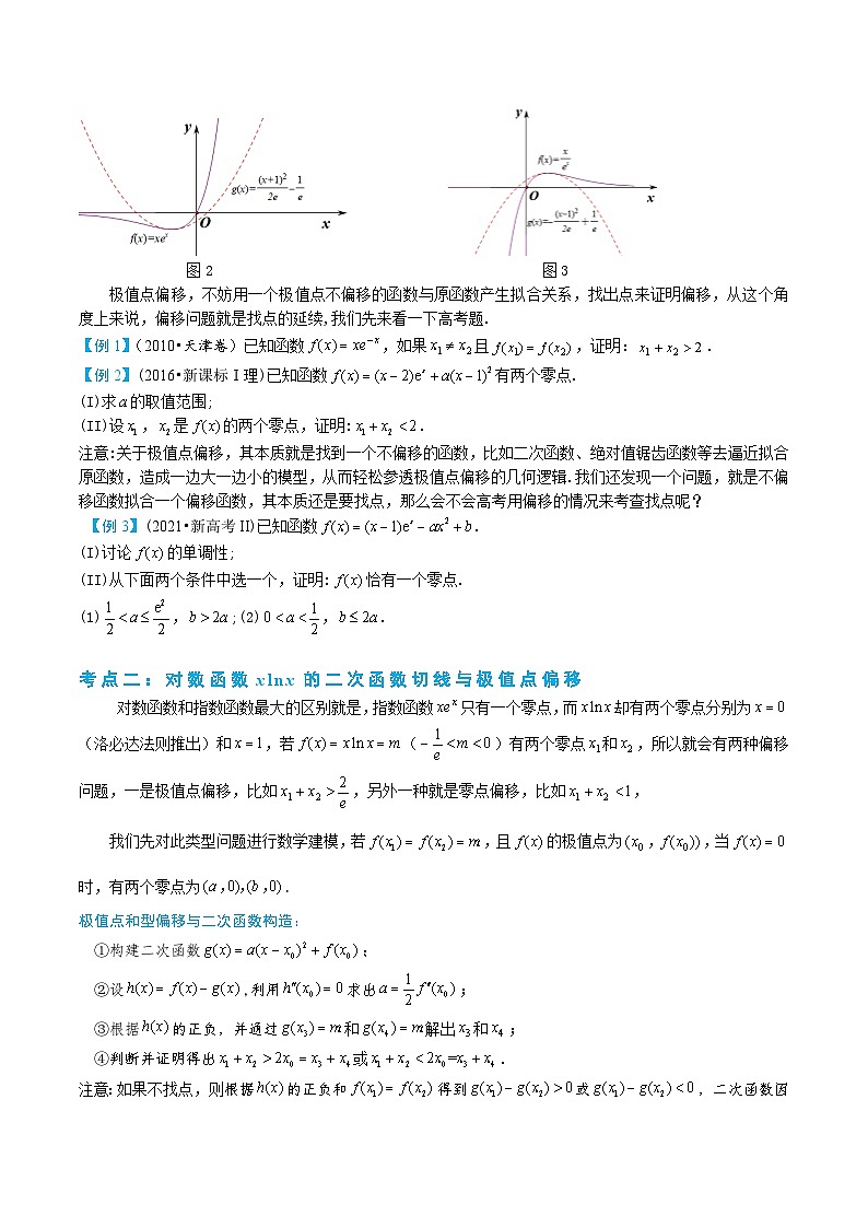 3-4 二次函数与极值点偏移构造第2页