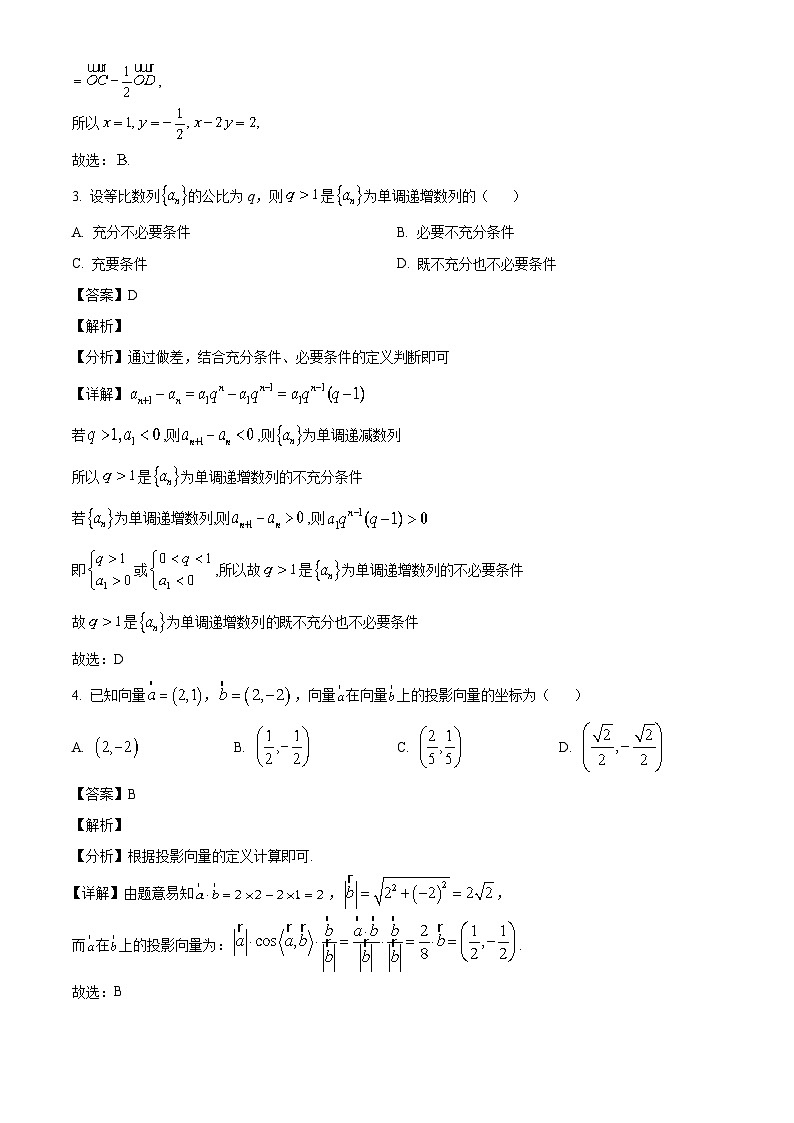 山东省德州市禹城市综合高中2023-2024学年高三数学上学期10月月考考试题（Word版附解析）第2页