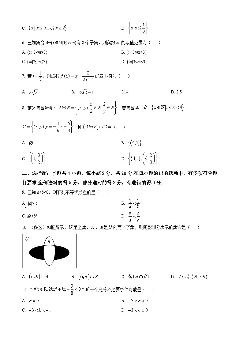 2024洛阳高一上学期10月月考试题数学含解析第2页
