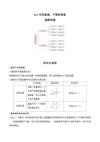 2024年高考数学第一轮复习8.4  空间直线、平面的垂直(解析版)
