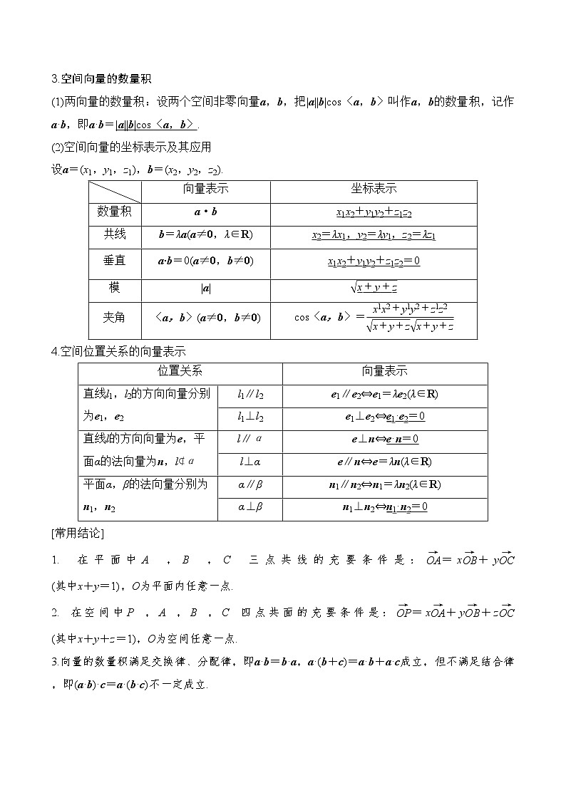 2024年高考数学第一轮复习8.5 空间向量及其应用(解析版)第2页
