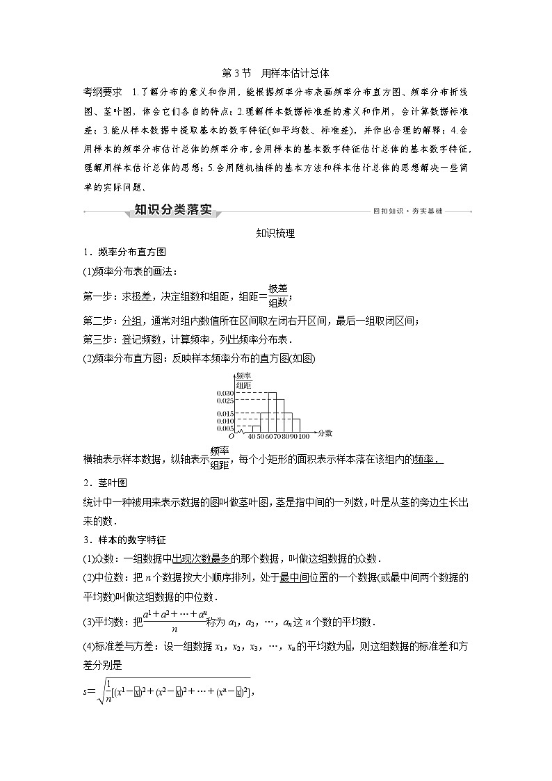 高考数学大一轮复习第十章 算法、统计与统计案例、概率 试卷01