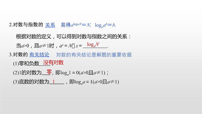 高中数学必修第一册第四章4.3.1《对数的概念》PPT课件-2019人教A版04
