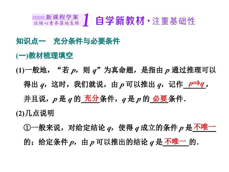 高中数学必修第一册1.4 《充分条件与必要条件》PPT课件-2019人教A版02