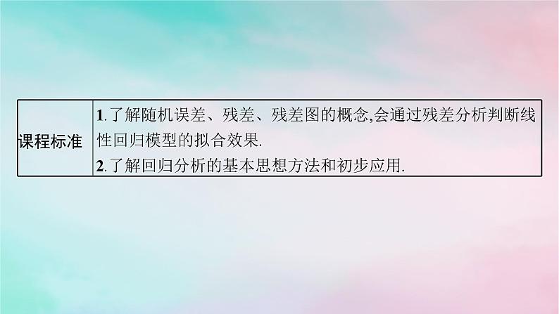 新教材2023_2024学年高中数学第8章成对数据的统计分析8.2一元线性回归模型及其应用8.2.1一元线性回归模型8.2.2一元线性回归模型参数的最玄乘估计课件新人教A版选择性必修第三册第3页