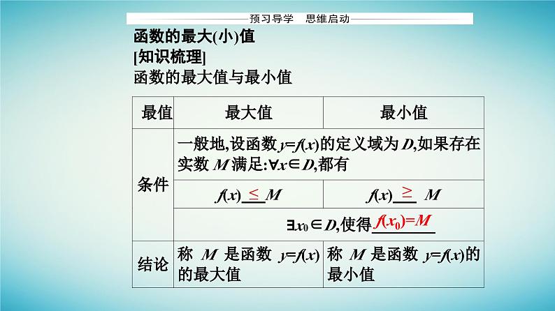 2023_2024学年新教材高中数学第三章函数的概念与性质3.2函数的基本性质3.2.1单调性与最大小值第二课时函数的最大小值课件新人教A版必修第一册03