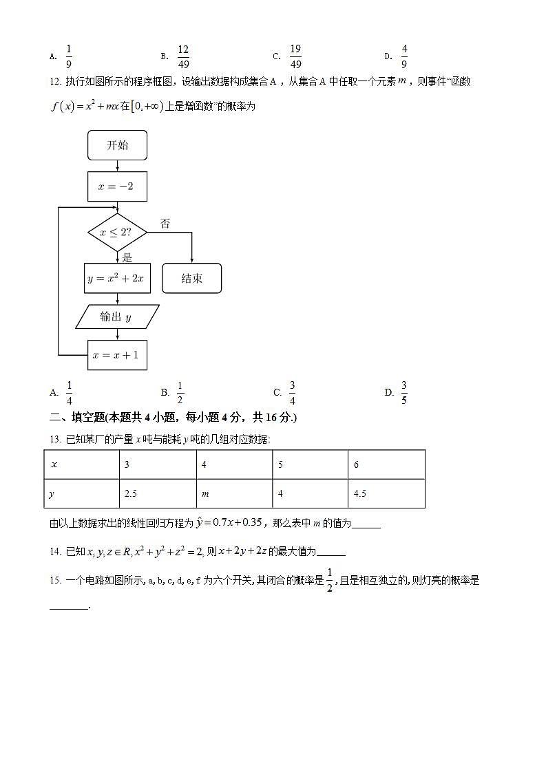 【期中真题】陕西省西安市西北工业大学附属中学2021-2022学年高二上学期期中理科数学试题（原卷版）第3页