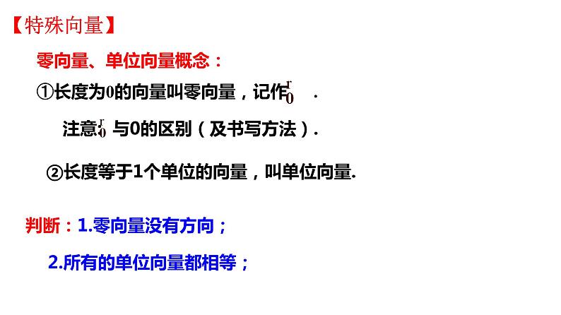 高中必修第二册数学《6.1 平面向量的概念》PPT课件-统编人教A版07