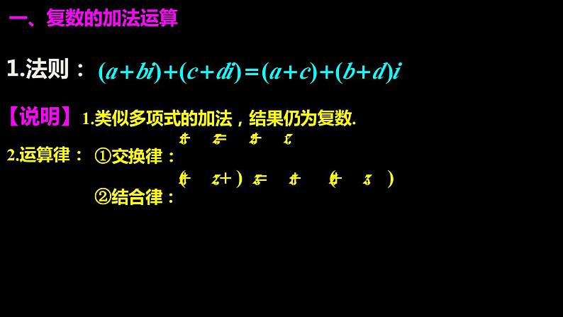 高中必修第二册数学《7.2 复数的四则运算》备课ppt课件2-统编人教A版03