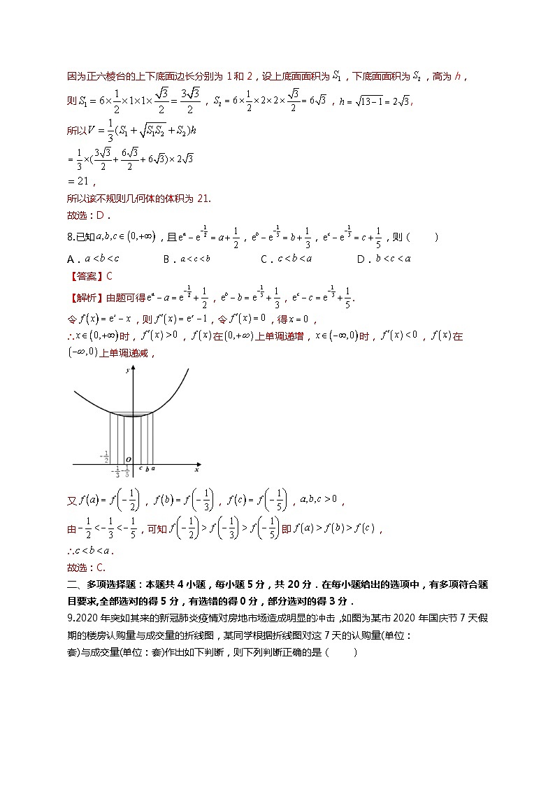 （2024届高考数学）高考数学二轮复习之选填16题专项高分冲刺限时训练（11）03