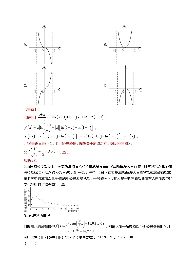 （2024届高考数学）高考数学二轮复习之选填16题专项高分冲刺限时训练（17）02