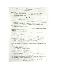 2024湖南省三湘名校教育联盟、湖湘名校教育联合体高三上学期10月大联考试题数学PDF版含解析