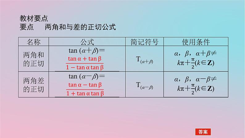 2024版新教材高中数学第二章三角恒等变换2.1两角和与差的三角函数2.1.3两角和与差的正切公式课件湘教版必修第二册04