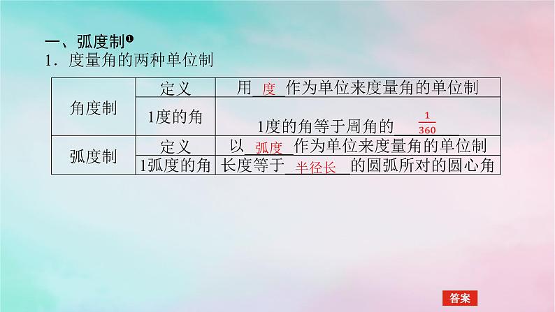 2024版新教材高中数学第五章三角函数5.1任意角和蝗制5.1.2蝗制课件新人教A版必修第一册第4页