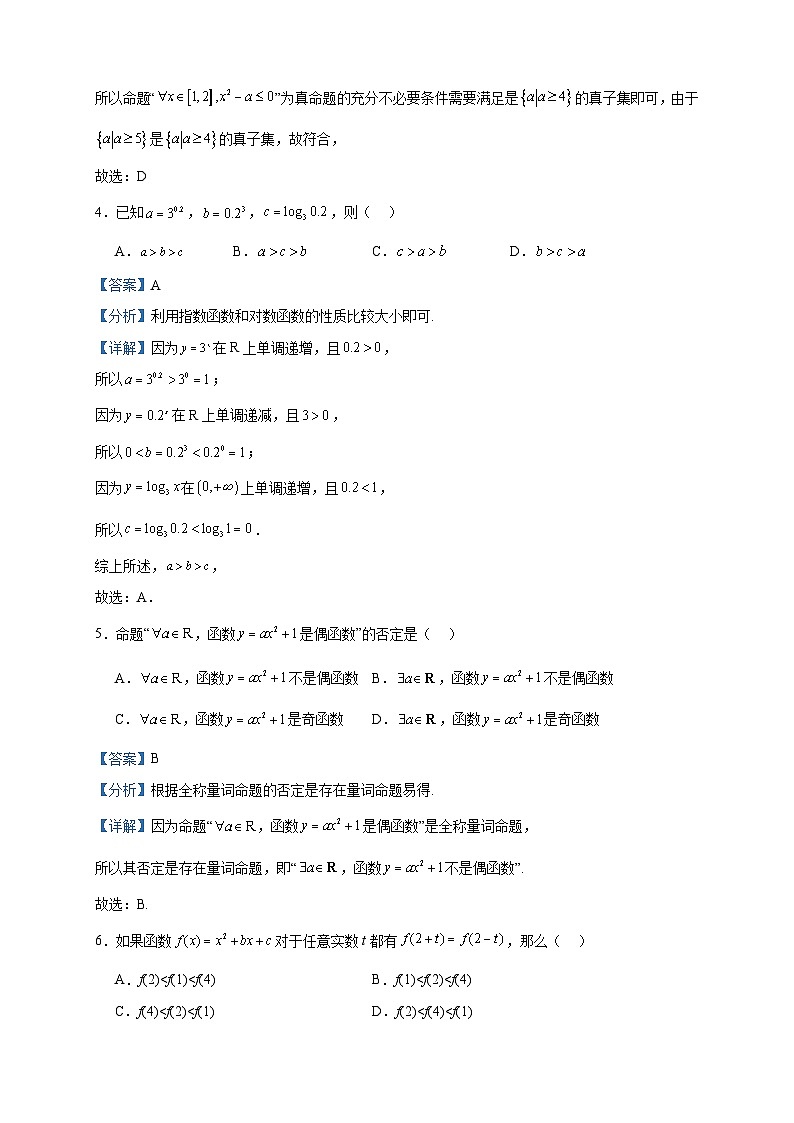2024届海南省儋州川绵中学高三上学期10月第一次月考数学试题含答案第2页