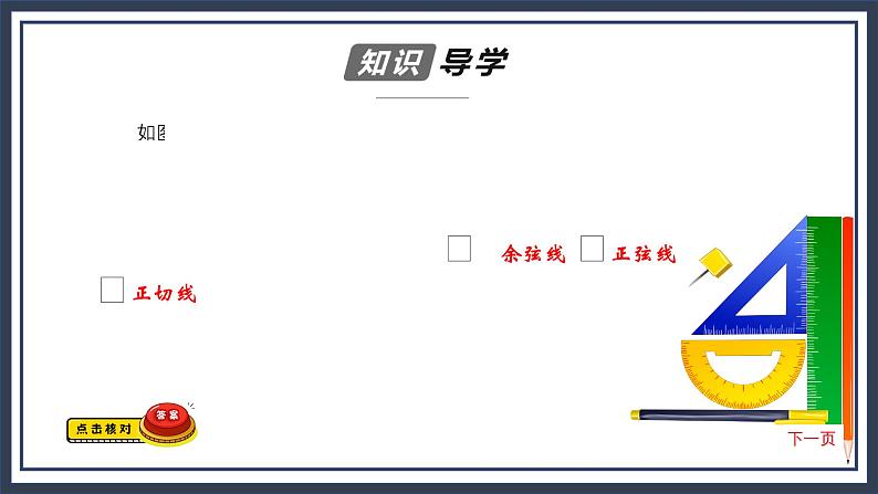 人教B版高中数学必修三 7.2.2单位圆与三角函数线 课件+同步分层练习（含答案）06
