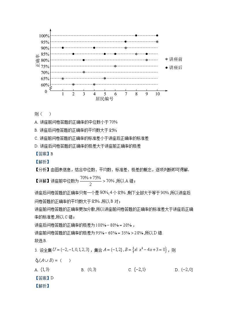 2022年全国高考甲卷数学（理）试题（解析版）第2页