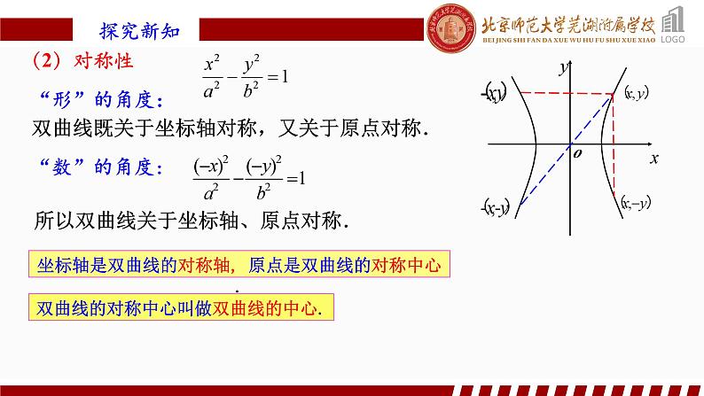 3.2.2 双曲线的简单几何性质（1）人教A版（2019）选择性必修第一册第三章圆锥曲线的方程课件第5页