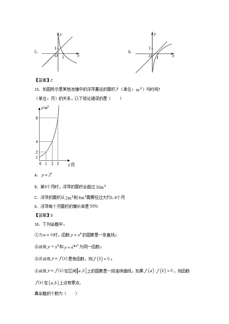 2021-2022年上海市长宁区高一数学上学期期末试卷及答案03