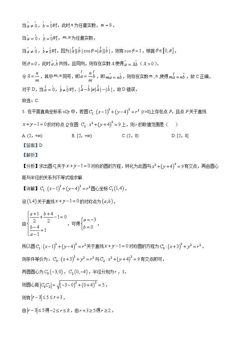 四川省绵阳市南山中学实验学校2024届高三（补习班）上学期11月月考数学（理）试题及参考答案03