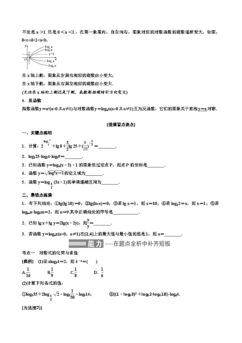 (适用辅导班)2023-2024年高二数学寒假讲义（基础班）2.5《对数与对数函数》 (原卷版)第2页
