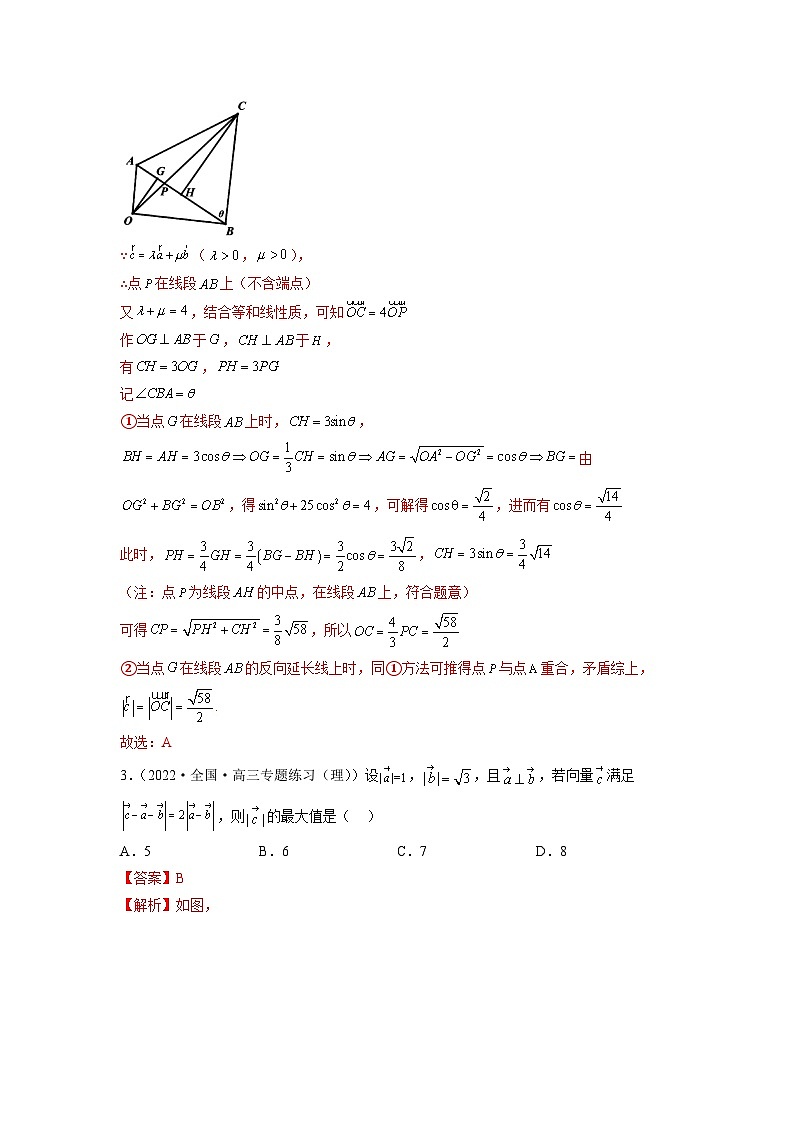 专题4 平面向量压轴小题（解析版）第2页