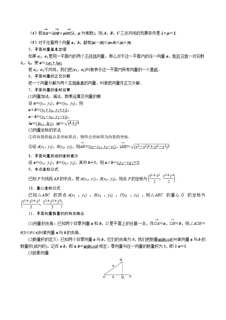 【学考复习】2024年高中数学学业水平考试（江苏专用）06第六章 平面向量和复数（解析版）第2页