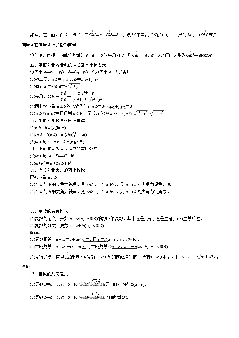 【学考复习】2024年高中数学学业水平考试（江苏专用）06第六章 平面向量和复数（解析版）第3页
