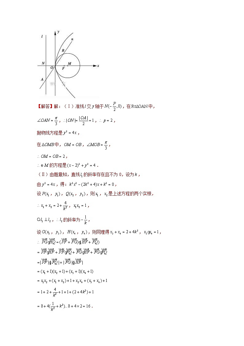 新高考数学二轮复习圆锥曲线专题突破提升练习第21讲 向量的转换与计算（解析版）第2页