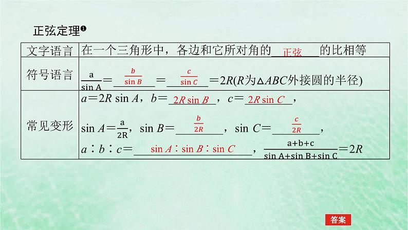 2024版新教材高中数学第六章平面向量及其应用6.4平面向量的应用6.4.3余弦定理正弦定理第二课时正弦定理课件新人教A版必修第二册04