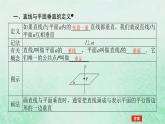 2024版新教材高中数学第八章立体几何初步8.6空间直线平面的垂直8.6.2直线与平面垂直第一课时直线与平面垂直的判定课件新人教A版必修第二册