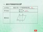 2024版新教材高中数学第八章立体几何初步8.6空间直线平面的垂直8.6.2直线与平面垂直第二课时直线与平面垂直的性质课件新人教A版必修第二册