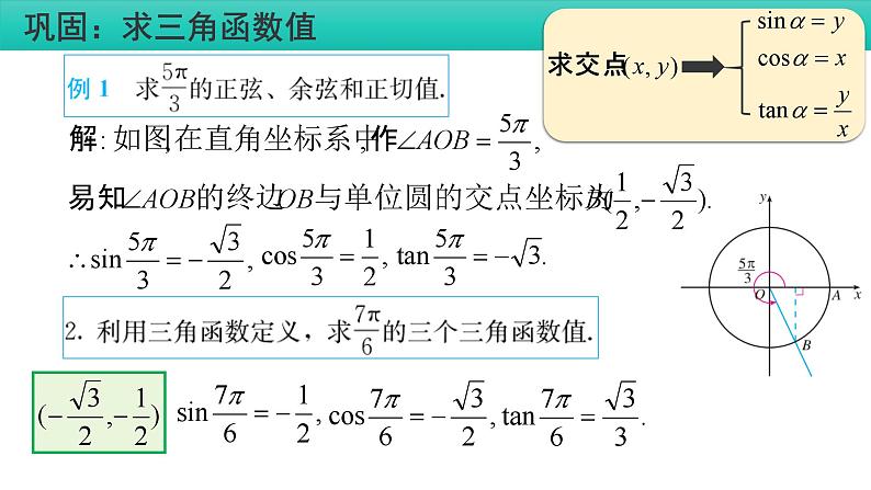 5.2 三角函数的概念第5页