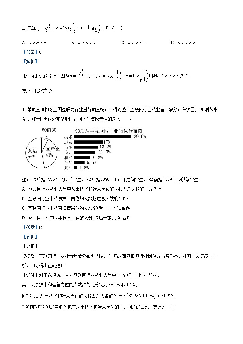 四川省成都市成华区某校2024届高三上学期一模数学（理）试题（Word版附解析）02