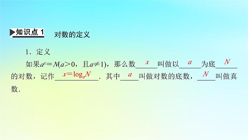 新教材2024版高中数学第四章指数函数与对数函数4.3对数4.3.1对数的概念课件新人教A版必修第一册04