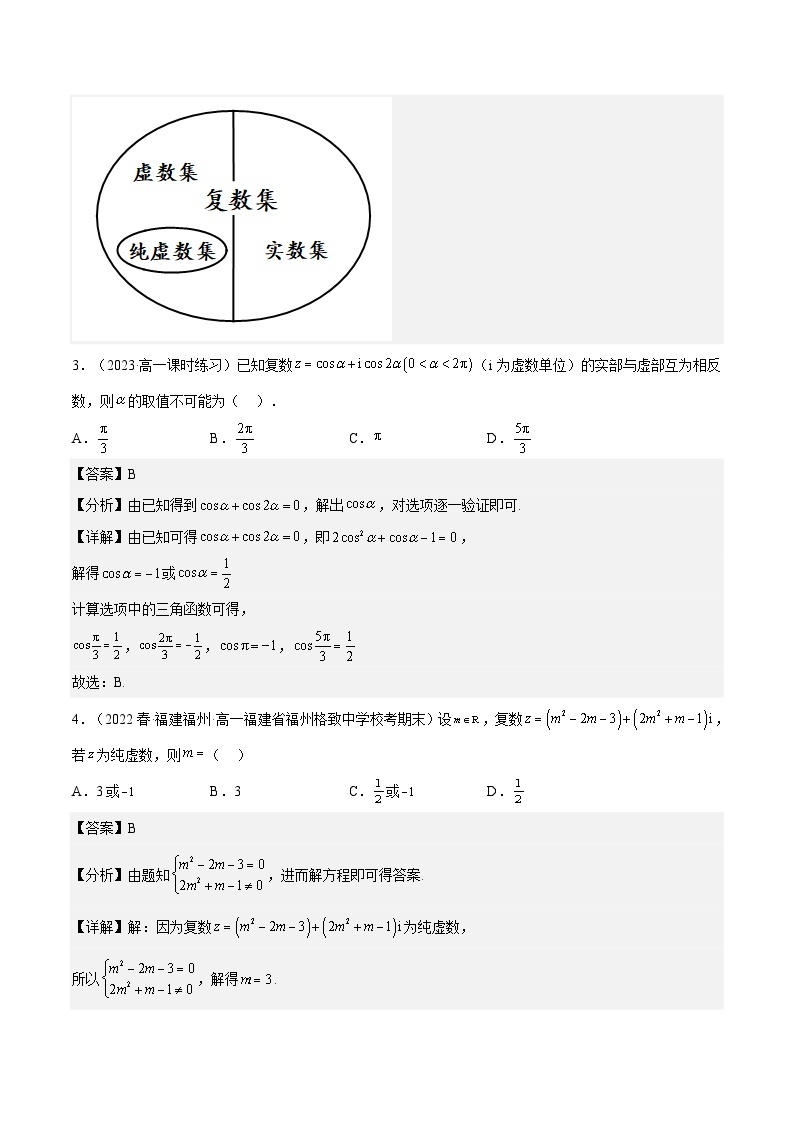 7.1.1《数系的扩充和复数的概念》课件+分层练习（基础+提升，含答案解析）02