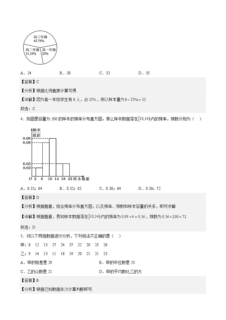 第9章 《统计（复习课件）》课件+分层练习（基础+提升，含答案解析）02