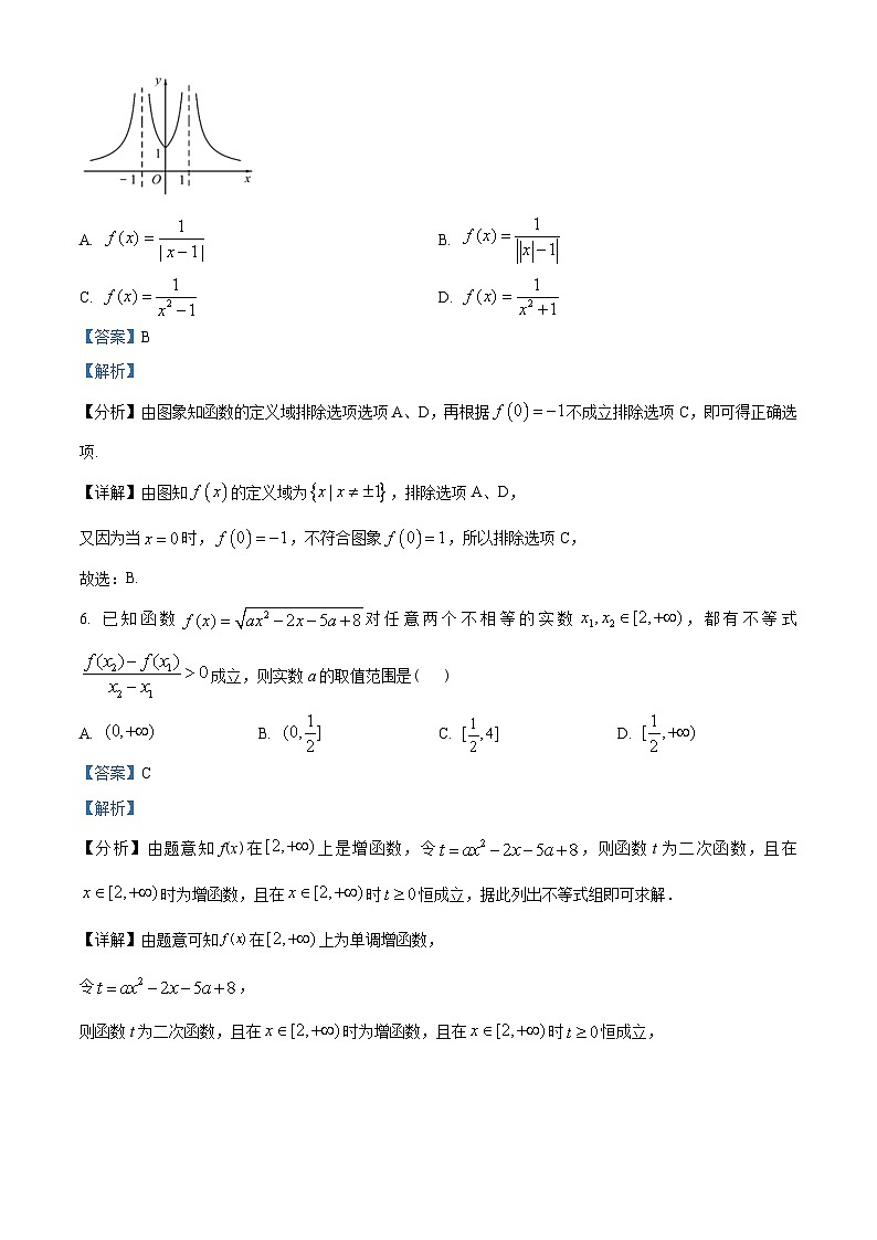 浙江省杭州地区(含周边)重点中学2022-2023学年高一上学期期中数学试题（教师版含解析）03