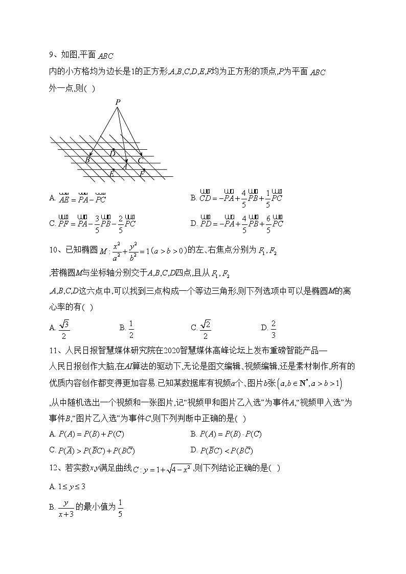 四川省泸县第四中学2023-2024学年高二上学期11月期中考试数学试卷(含答案)第2页