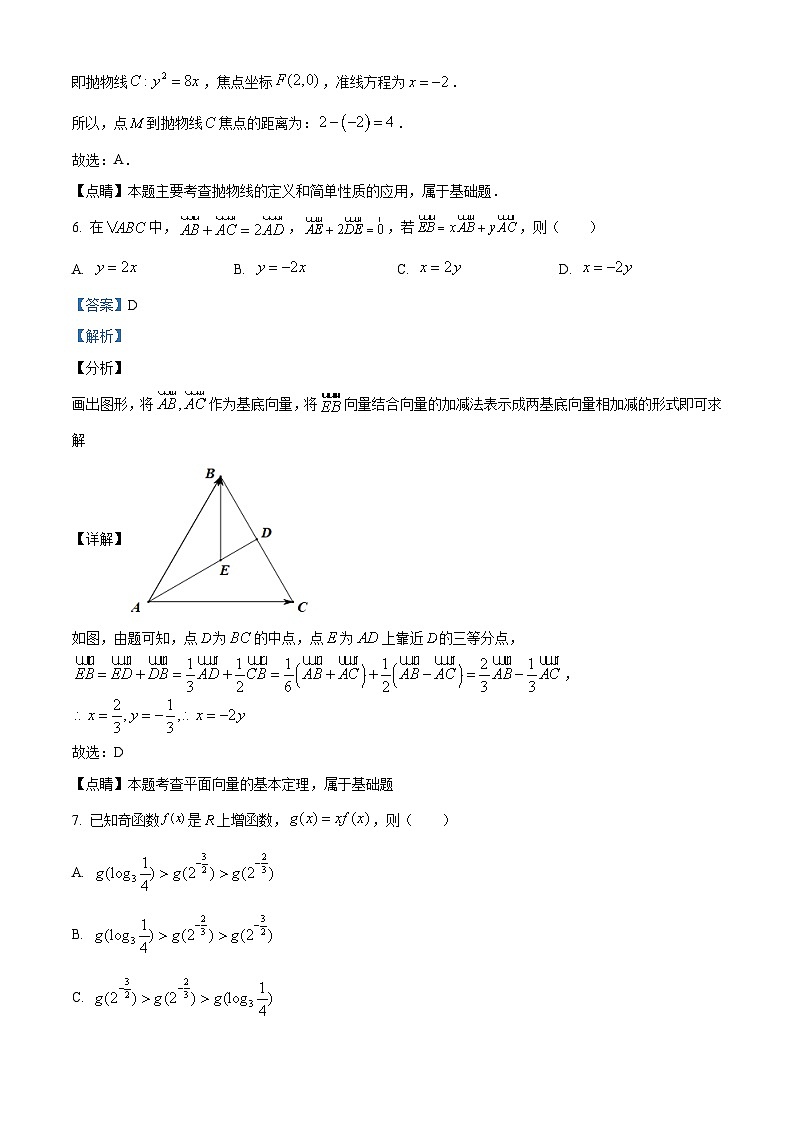 精品解析：山东省潍坊市昌乐第一中学2024届高三上学期模拟预测数学试题（解析版）第3页