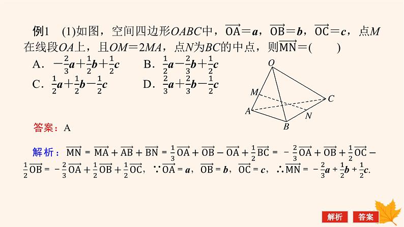 新教材2023版高中数学第一章空间向量与立体几何专项培优课件新人教A版选择性必修第一册第4页