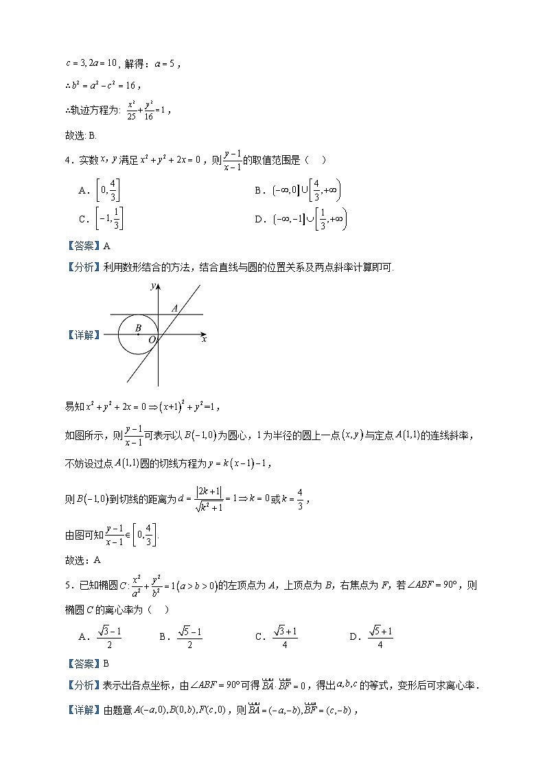 2023-2024学年山西省太原市山西大学附属中学校高二上学期期中考试数学试题含答案02