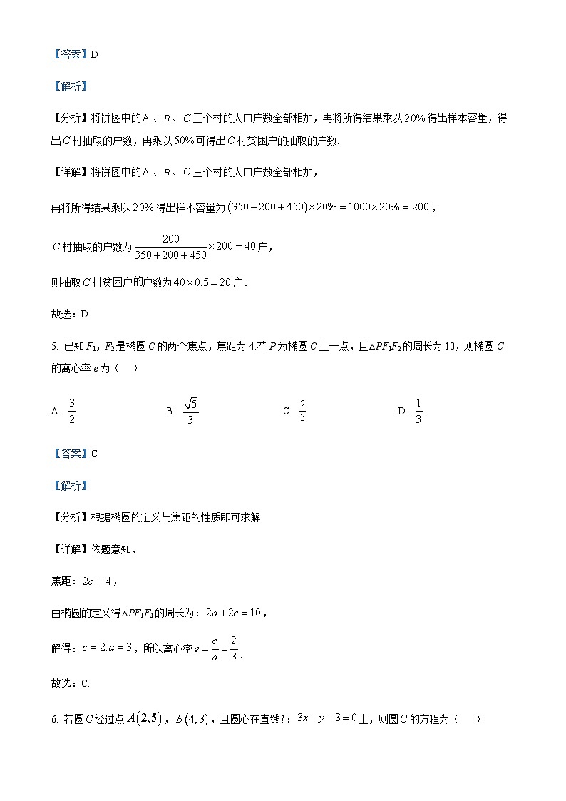 四川省绵阳市南山中学实验学校2023-2024学年高二上学期期中数学试题  Word版含解析  第3页