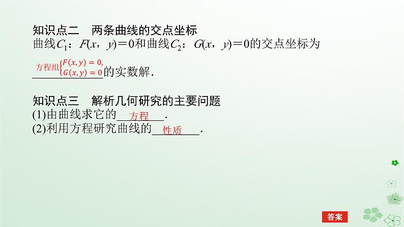 新教材2023版高中数学第二章平面解析几何2.4曲线与方程课件新人教B版选择性必修第一册07