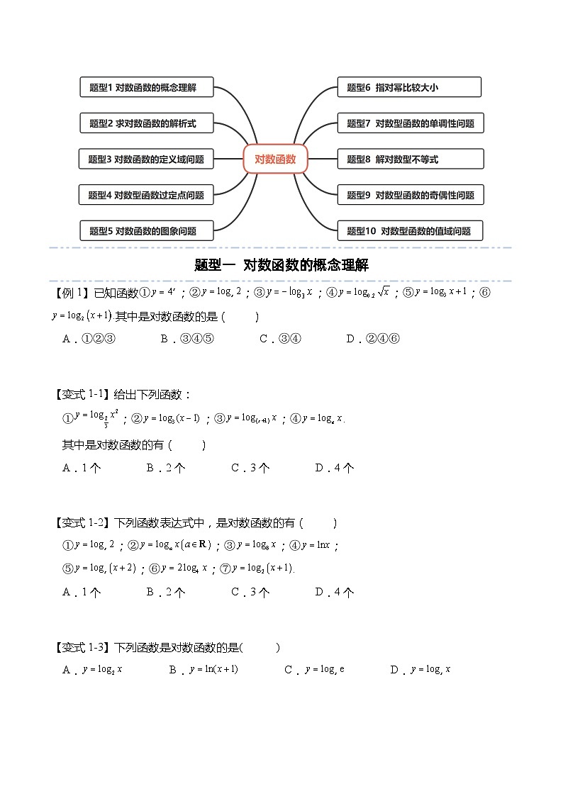 4.4 对数函数（习题）-高一数学上学期同步高分突破(人教A版必修第一册)02