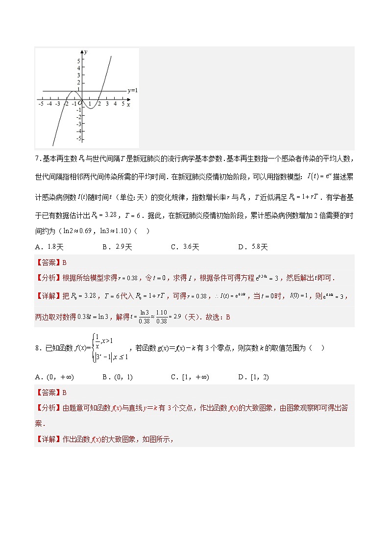 第五章 函数应用（B卷·能力提升练）-2024-2025学年高一数学分层专题训练（北师大版必修第一册）03